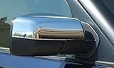 Range Rover Sport Accessories: ABS Chrome HALF Mirror Covers Pr. 2006, 2007, 2008, 2009, 2010