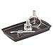 InterDesign Gina Vanity Tray, Dark Bronze