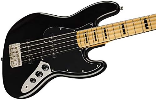 Amazon.com: Affinity Series Active Jazz Bass V, Maple Fingerboard