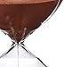 Biloba 4.8 Inch Puff Sand Timer/Hourglass 30 Minutes - Copper Color Sand - Inspired Glass/Home, Desk, Office Decor