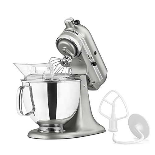 KitchenAid KSM150 5Quart Artisan TiltHead Stand Mixer Metallic