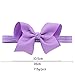20Pcs Baby Girls Headbands Grosgrain Ribbon Hair Band Accessories for Newborns Infants Toddlers (4.3Inch)