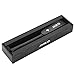 Meko Stylus Pen Case Holder Sleeves for Apple Pencil(1st and 2nd Gen), Premium Genuine Leather Case Pouch Built-in Elastic Band for Stylus Pens - Black