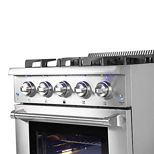 Thor Kitchen 30 inch Freestanding ProStyle Professional Gas Range with