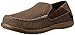 crocs Men's Santa Cruz 2 Luxe M Slip-On Loafer, Espresso/Walnut, 8 M US