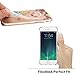 JAHOLAN iPhone 7 Case, iPhone 8 Case Amusing Whimsical Design Clear Bumper TPU Soft Case Rubber Silicone Cover for iPhone 7 iPhone 8 - Wonderland
