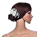Remedios Bridal Flower Side Hair Comb Wedding Accessory Rhinestone Headpiece