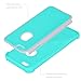 Tekcoo for iPhone 6S Plus Case, Tekcoo iPhone 6 Plus Case, [Tmajor] Bumper Sturdy Shock Absorbing Hybrid Impact Defender Hard Cover Shell Plastic Outer + Rubber Silicone Inner [Gray/Turquoise]