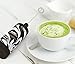 Handheld Electric Milk Frother Wand - Coffee Foamer - Battery Operated Milk Frothers with Stainless Steel Whisk - For Coffee, Matcha Lattes and Espresso