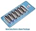 6 Pack Comfy Mate Pedi File Replacement Rollers 4 Extra Coarse & 2 Regular by Comfy Mate