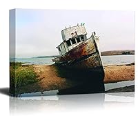 Canvas Wall Art Old Landscape Photography Canvas Prints Home Artwork Decoration for Living Room,Bedroom … - 12x18 inches