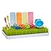 Baby Bottle Drying Rack, Large, by Splirsh︳Decorative for Kitchen Countertop︳Great for Infant Accessories︳Toddler Utensils Dishes & Sippy Cups︳Travel & Coffee Mugs, Water & Glass Bottles (Green)