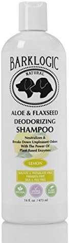 Deodorizing Lemon Dog Shampoo - Sulfate Free, No Phthalates, No Parabens, No PEG's, Made with Naturally Derived Ingredients