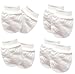 100% Organic Cotton Mittens. Booties ( Global Organic Certified from seed to sewn ) (Mittens (Set of 4) Basic Ivory)