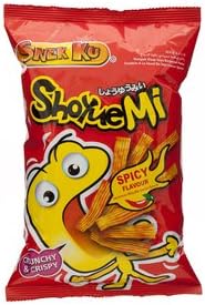 Shoyuemi, Japanese Noodle Series Snack, Spicy Flavour, 70 g (Pack of 3 units) / Beststore by KK