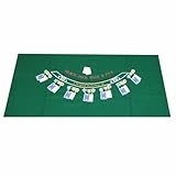 Trademark Poker 405694 Blackjack Layout, 36 x 72 Inch