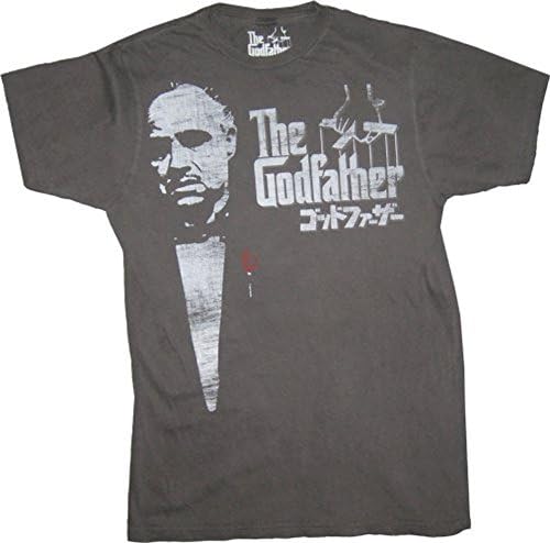 The Godfather Japanese Rose Puppeteer Charcoal Tee T-Shirt