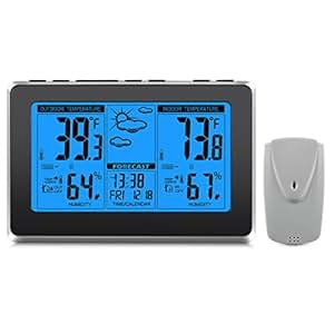 Amazon.com: ORIA Weather Station, Wireless Digital ...