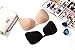 2 Pack Women's Sticky Strapless Self Adhesive Backless Dress Bra Adhesive Invisible Backless Push Up Strapless Sticky Bras (D) Beige