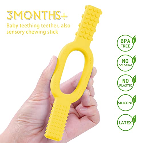 Baby Teething Toys Sensory Chew Toys Oral Motor Tool for Kids