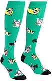 Sock It To Me Womens Knee High Funky Socks Pet Lovers (Costume Party)