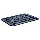 Mrs. Fields Bakeware Cutie Mini Donut Pan, Makes 30 Miniature Donuts, Black