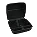 Hard EVA Travel Case for Crenova XPE470 Mini LED Video Projector Office Projector Outdoor Indoor Home Projector by Hermitshell