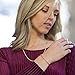 Lifetime Jewelry 3mm Rope Chain Gold Bracelet for Men and Women - Up to 20X More 24k Plating Than Other Plated Bracelets - Beautiful Piece of Gold Jewelry for Women and Men 7 8 and 9 inches
