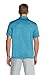 Three Sixty Six Golf Shirts for Men - Dry Fit Short-Sleeve Polo, Athletic Casual Collared T-Shirt Aqua Blue