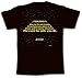 Kerusso May The Lord Be with You Scripture Black Cotton Crew Neck T-Shirt, XX-Large