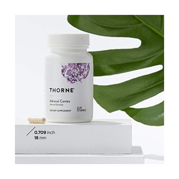 Thorne Adrenal Cortex Bovine Adrenal Cortex Supplement for Cortisol