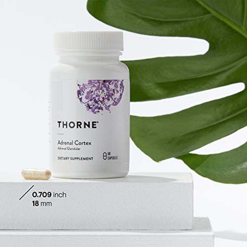 Thorne Adrenal Cortex Bovine Adrenal Cortex Supplement for Cortisol