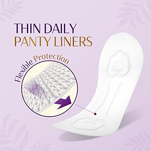 DEAR SKIN 100 Certified Pure Cotton Panty Liners (30 Count) Derma