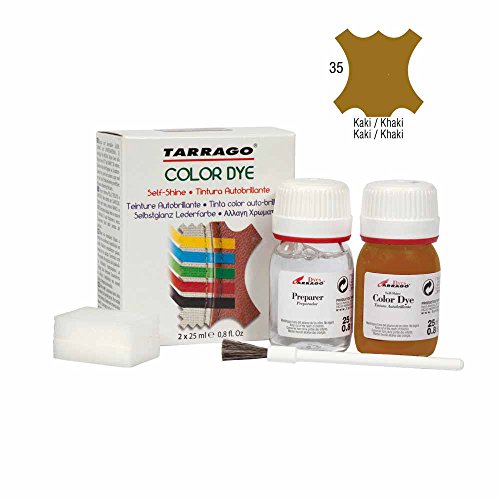 Tarrago Self Shine Color Dye and Preparer 25Ml. Khaki #35
