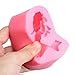 CHICTRY Cute 3D Sleeping Mermaid Silicone Mold Non-Stick DIY Cake Fondant Chocolate Candy Making Mold Soap Clay Mold for Baby Shower Birthday Cake Decoration