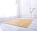 SUPERJARE 16 Tiles (16 Tiles = 16 sq.ft) Eva Foam Interlocking Tiles Protective Flooring Mat with Borders Light Wood Grain