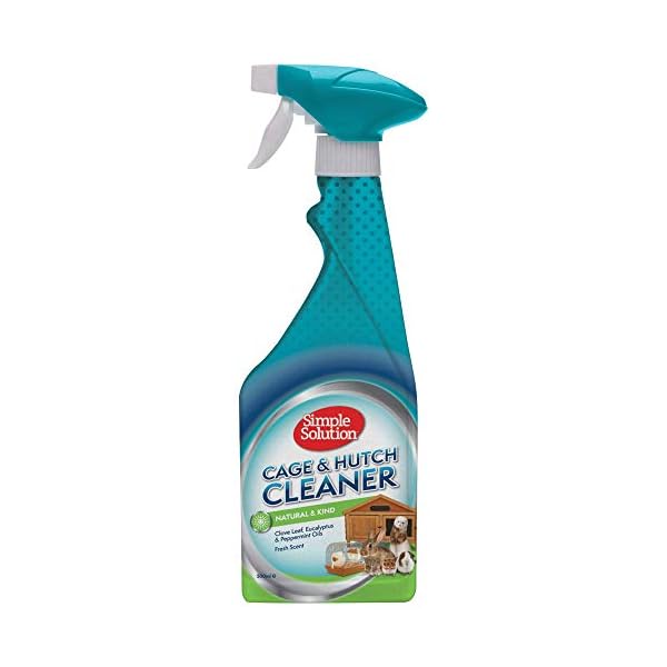 Simple Solution Cage & Hutch Natural Anti-Bacterial Cleaner, 500 ml