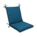 Pillow Perfect Outdoor/Indoor Spectrum Peacock Square Corner Chair Cushion, 36.5