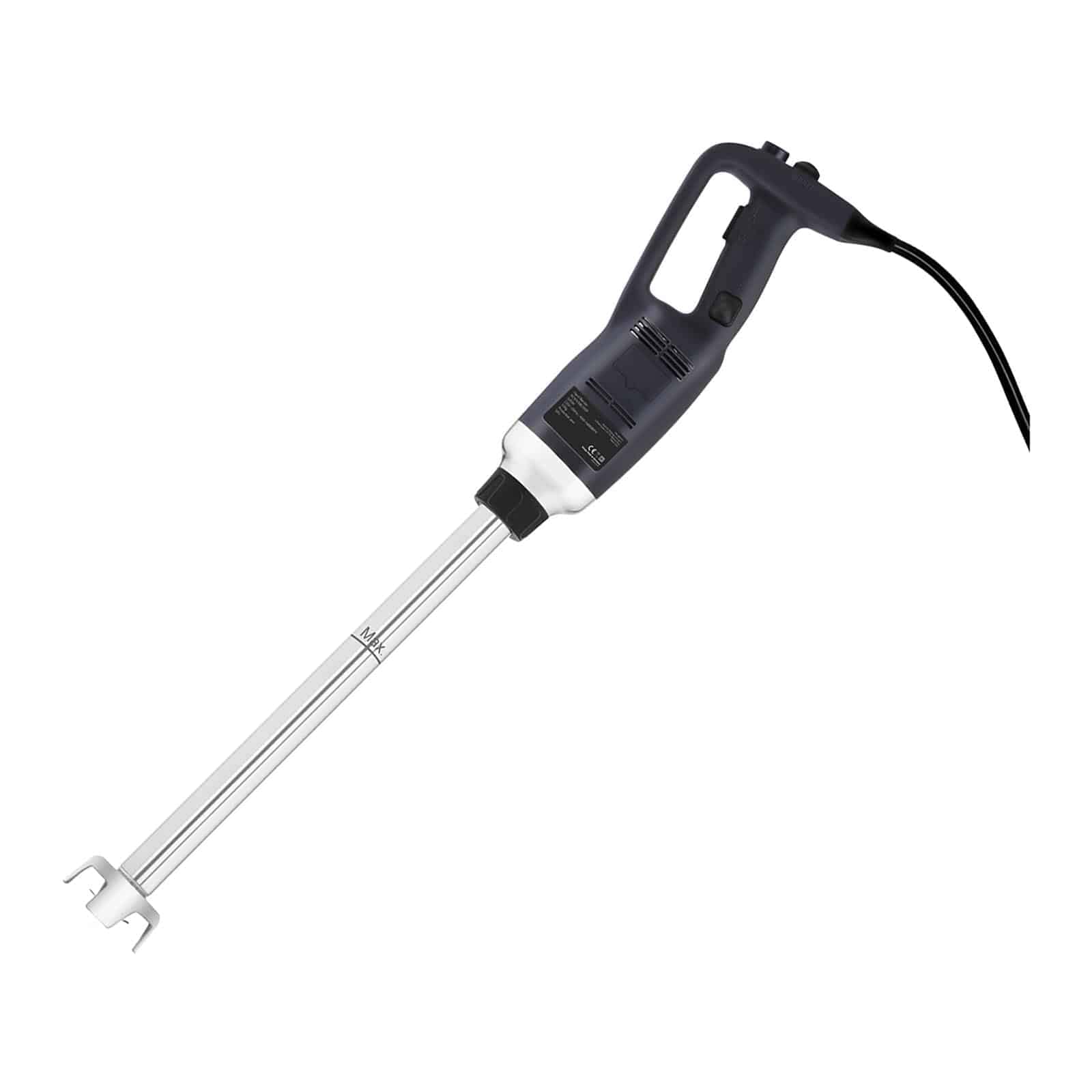 Royal Catering RCSM-500-500P Stabmixer Pürierstab Zauberstab (ergonomischer Griff, 500 W, 4000-18 000 U/min stufenlos, Spritzschutz, Mixstab 500 mm, Edelstahl) Schwarz 2