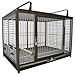 LARGE ALUMINIUM PARROT TRAVEL CARRIERS CAGE ATM 2029 bird cages (BRONZE)thumb 3