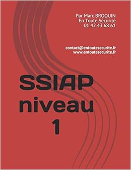 Ssiap Niveau 1 Service De Securite Incendie Et D Assistance A Personnes Amazon Fr Broquin Marc Broquin Marc Livres