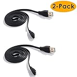 Kimilar 2PCS 3FT USB Charger for Fitbit Charge and Fitbit force , Premium USB Charging Cable for Fitbit Charge and Fitbit Force Wireless Activity Wristband!