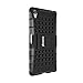 AMZER Hybrid Warrior Case with Kickstand for Sony Xperia Z5 Premium - Retail Packaging - Black