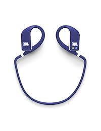 JBL Endurance DIVE   Auriculares deportivos inalámbricos impermeables con reproductor MP3 integrado, color azul