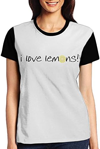 TX TX 2X Women's 100% Polyester T Shirts/I Love Lemons