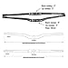 RXL SL MTB Riser Handlebars 31.8 Mountain Bike Bicycle Handlebar Full Carbon Fiber Bicycle Handlebars 760 Riser Bars Handle Bar MTB 3K Matte (Riser, 760mm)