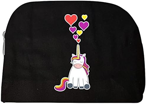 I Love Unicorns - Unicorn With Hearts - Rainbow Unicorn - Cosmetic Case