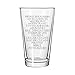 Arya's KILL LIST Game of Thrones Inspired by InkPonyArt Premium 16 ounce Pint Mixing Glass Engraved in the USA