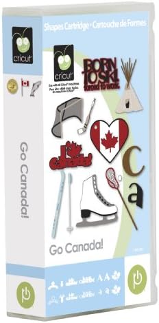 Cricut Go Canada Card Making Cartridge