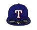 MLB Texas Rangers Game AC On Field 59Fifty Fitted Cap, Royal, 7 1/4